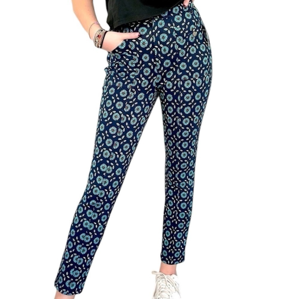 MAEVE By ANTHROPOLOGIE Sunflower High Rise Skinny Pants